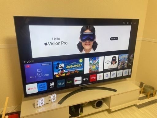 値下げ！超美品！４Ｋ対応　65V液晶テレビ　smart TV