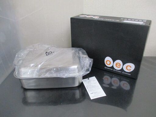 ∀59 両手鍋 O.E.C. 貝印 W角鍋 18cm DY-5204 中子付 IH対応 ガス火対応 両手なべ オール熱源対応 脇雅世 検：調理器具 鍋 未使用品