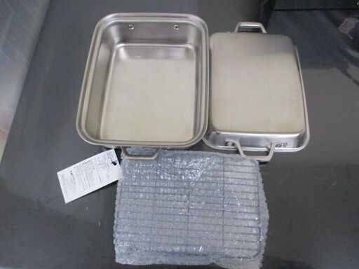 ∀59 両手鍋 O.E.C. 貝印 W角鍋 18cm DY-5204 中子付 IH