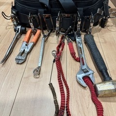 【美品】 工具付き※ タジマ　フルハーネスセット　GS282 Lサイズ