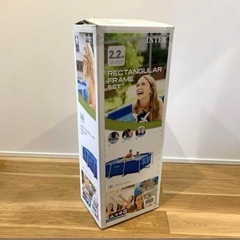 新品】プール インテックスINTEX コストコ 220×150×60㎝