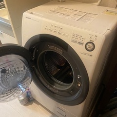【受渡予定者決まりました】SHARP  ドラム型 洗濯乾燥機