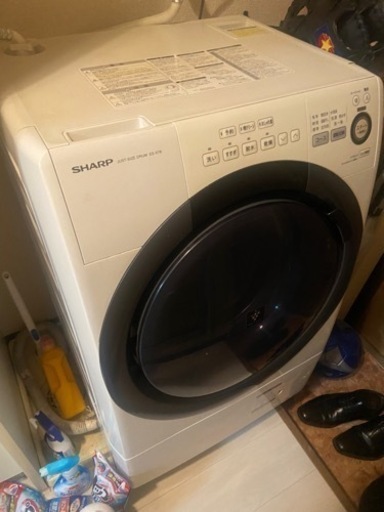 【受渡予定者決まりました】SHARP  ドラム型 洗濯乾燥機