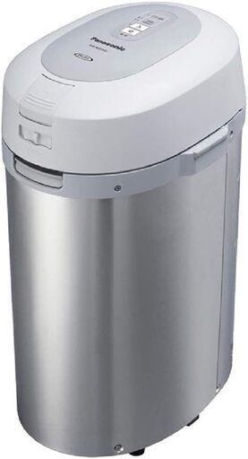 【稼働良品】 生ゴミ処理機 家庭用 コンポスト 温風乾燥式 6L シルバー MS-N48-S
