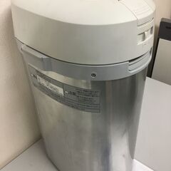 【稼働良品】 生ゴミ処理機 家庭用 コンポスト 温風乾燥式 6L シルバー MS-N48-S