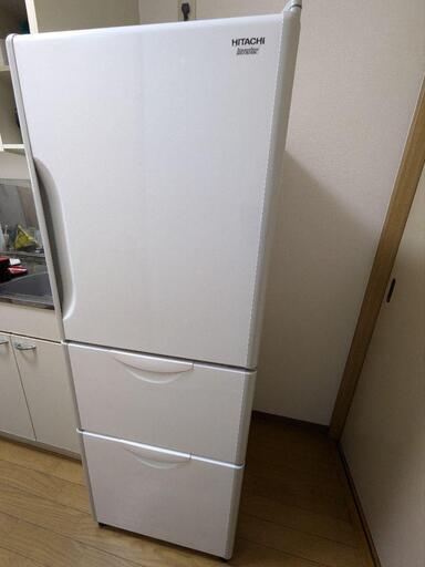 【引き取り】HITACHI 冷蔵庫　265L 完動品　R-27DS