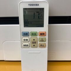 ☆中古￥19800！TOSHIBA　激安エアコン　6畳用2.2kwルームエアコン　RAS－221DS　家電　　2014年製　【BF182】