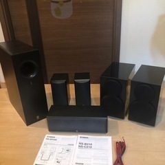 YAMAHA サウンドシステム　ヤマハ　ピアノブラック