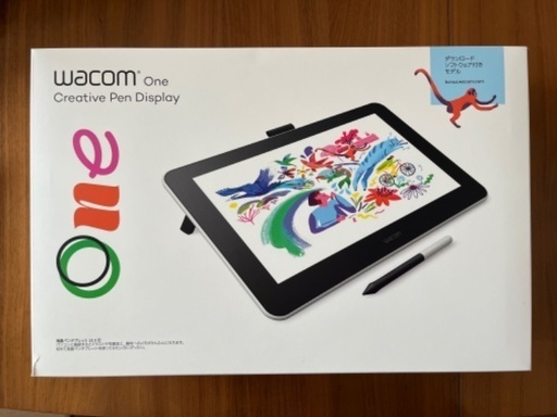 ワコム 13.3インチ 液晶ペンタブレット 液タブ Wacom One スターターパック ACK44628D ホワイト