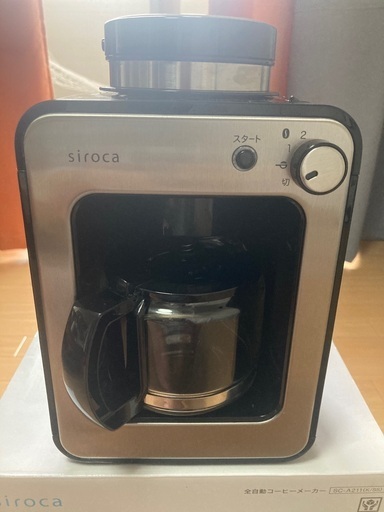 siroca コーヒーメーカー　使用感少ない美品です