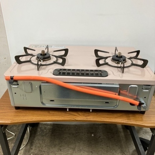 ロ2406-1028 Rinnai ガステーブル RKGC654E7R ガラストップ 2021年製 LPガス用 キズ汚れ有り 動作確認済み ロ2406-1028 Rinnai ガステーブル RKGC654E7R ガラストップ 2021年製