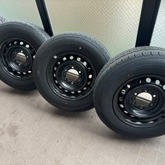 ハイエース　新車外し　純正タイヤ、ホイール