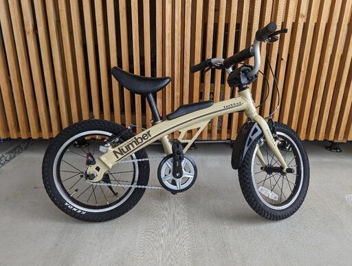 子供用自転車　16インチ　マウンテンバイク　アルミフレーム　軽量　美品