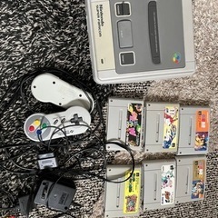 スーパーファミコンカセット付き