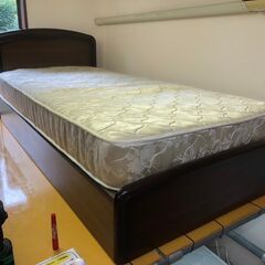 リサイクルサービス八光 配達・設置OK フランスベッド シングル ダーク