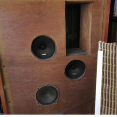 引取限定❗埼玉北部　ダイヤトーンスピーカー　巨大スピーカー　ハンドメイド　家電 オーディオ