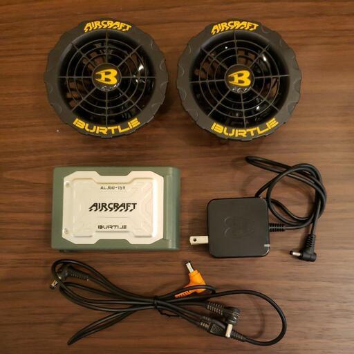 ☆美品☆ BURTLE AC360-18V AIR CRAFT バートル エアークラフト バッテリー 空調服ファン