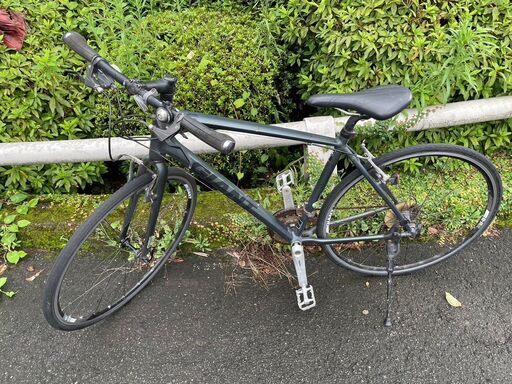 クロスバイク　No.1474　GIANT 3 ESCAPE RX　グレー　3×9段　自転車【リサイクルショップどりーむ鹿大前店】