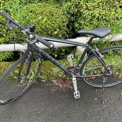 クロスバイク　No.1474　GIANT 3 ESCAPE RX　グレー　3×9段　自転車【リサイクルショップどりーむ鹿大前店】