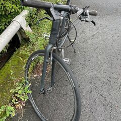 クロスバイク　No.1474　GIANT 3 ESCAPE RX　グレー　3×9段　自転車【リサイクルショップどりーむ鹿大前店】