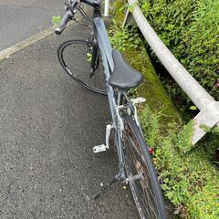 クロスバイク　No.1474　GIANT 3 ESCAPE RX　グレー　3×9段　自転車【リサイクルショップどりーむ鹿大前店】