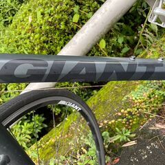 クロスバイク　No.1474　GIANT 3 ESCAPE RX　グレー　3×9段　自転車【リサイクルショップどりーむ鹿大前店】