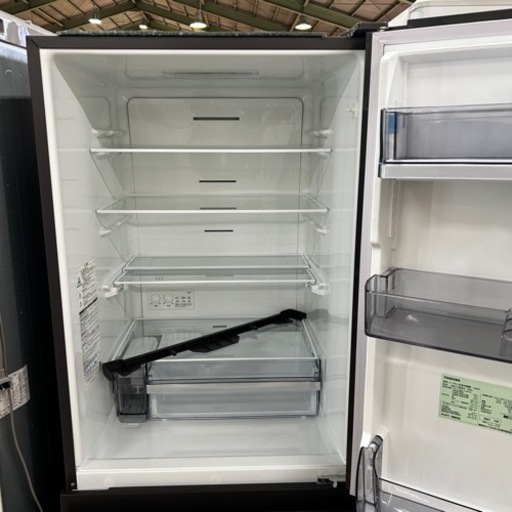 東芝 ノンフロン冷凍冷蔵庫 GR‑V36SV 356L 2024年 3ドア冷蔵庫 東芝 GR