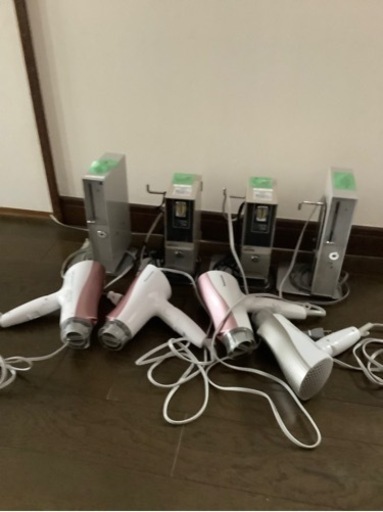 コインタイマー付きヘアドライヤー