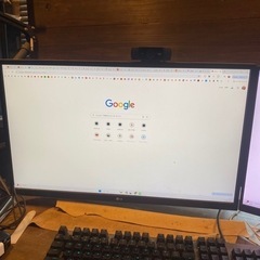 ゲーミングPC OMEN 25L とモニター2枚セット