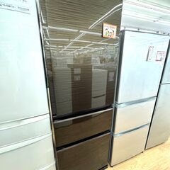 ★ジモティ割あり★ MITSUBISHI 3ドア冷蔵庫 MR-CD41BKG-BR 405L 22年製 動作確認／クリーニング済み KJ5488