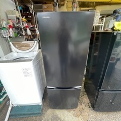 【リサイクルサービス八光】2020年製　東芝　冷蔵庫 （170L・右開き） 2ドア メタリックブラック GR-R17BS（K）