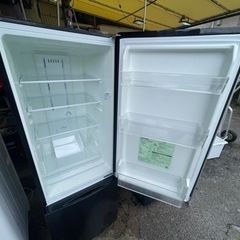 【リサイクルサービス八光】2020年製　東芝　冷蔵庫 （170L・右開き） 2ドア メタリックブラック GR-R17BS（K）