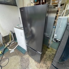 【リサイクルサービス八光】2020年製　東芝　冷蔵庫 （170L・右開き） 2ドア メタリックブラック GR-R17BS（K）