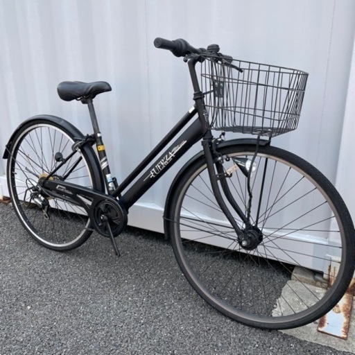 トップ 【都内/千葉市引取】ママチャリ 27インチ自転車 6段変速/鍵