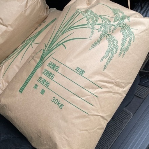 令和5年度新米コシヒカリ30kg!!