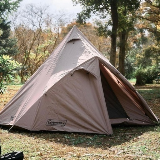 新品コールマン(Coleman) テント ティピー/ST (グレージュ) 3~4人用