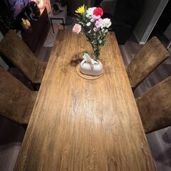 ニューヨーク アンティーク ダイニングセット