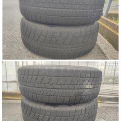15㌅アルミホイール(weds JOKER)と15㌅スタッドレスタイヤ(BRIDGESTONE BLIZZAK VRX)の4本セット