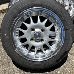 13インチ タイヤ アルミホイール セット