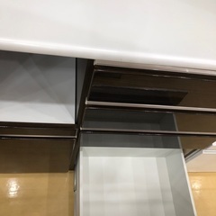 軽トラック貸出サービス有】レンジボード ニトリ 2枚扉 キズ・ヨゴレ