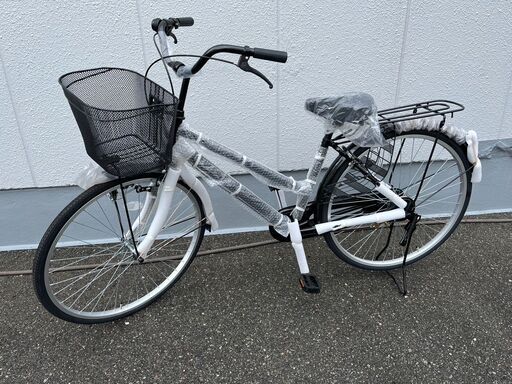 ‍♀️新品自転車★お早めに！‍♀️26インチ 自転車 LEDライト‍♀️黒 ブラック ママチャリ 21テクノロジー‍♀️1029