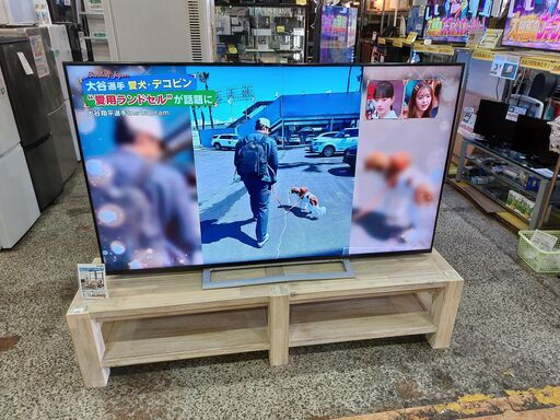 ✨安心の動作保証付✨TOSHIBA 2018年製 65インチ4K液晶テレビ 65M520X 【愛市IT008516-104】