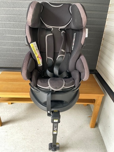 美品 クレイドルオーカ クルターン isofix チャイルドシート 気持ちいい