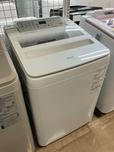Panasonic パナソニック 8kg洗濯機 2017 NA-FA80H5No.1798● ※現金、クレジット、スマホ決済対応