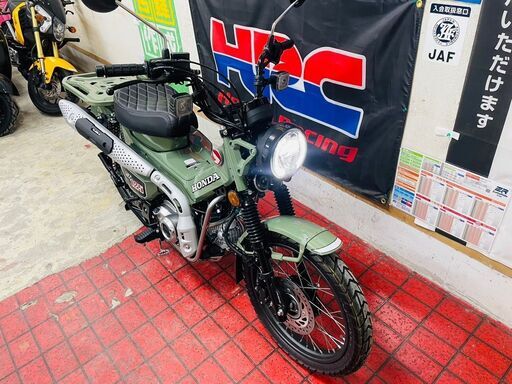 新古車】ホンダ CT125ハンターカブ 緑 2023年 ABS PGM-Fi JA65 走行距離48km ローン分割払い・配送可 千葉県木更津市発 -  ホンダ