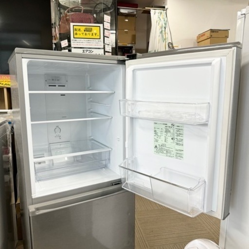 超美品‼️】アクア 2021年製 168Lノンフロン冷凍冷蔵庫 エディオン