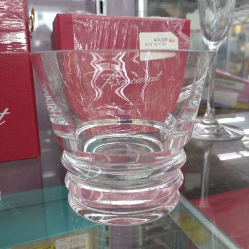 ★ジモティー割引有★ Baccarat ロックグラス 箱付き