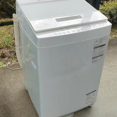 送料設置無料☆東芝『大容量8kg 風乾燥 2018年 AW-8D6』中古品 全自動洗濯機 定価129,800円 
