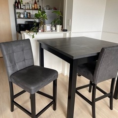 
元値¥160000美品✨高級ダイニングテーブル　椅子セット