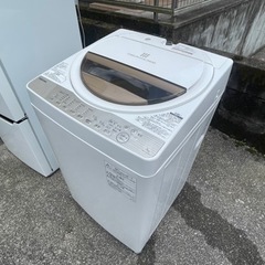 【リサイクルサービス八光】2016年製　東芝　全自動洗濯機 7kg 風乾燥機能付（1.3kg） ホワイト系 AW-7G5(W)